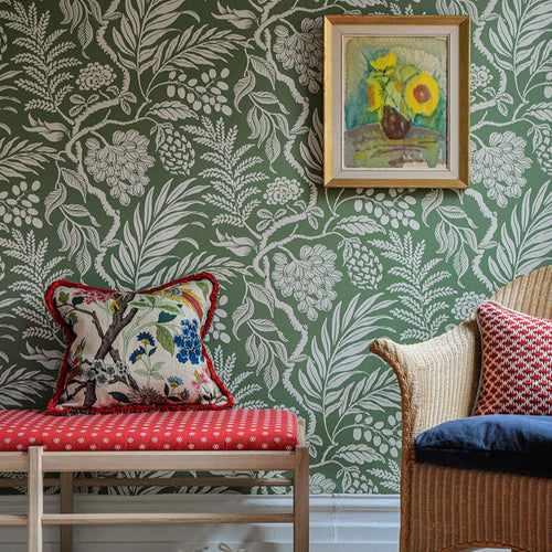 Cornucopia Wallpaper available in 6 colors, made in Sweden