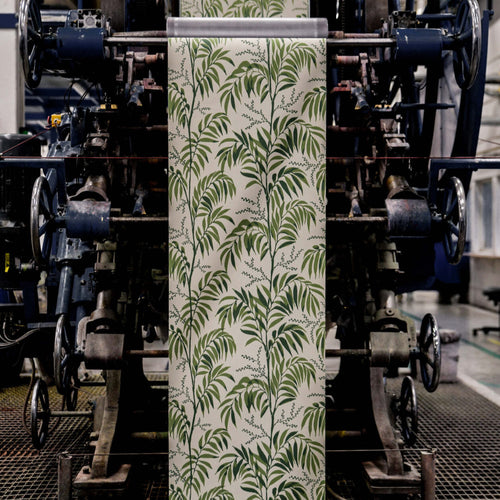 Ferns wallpaper, Casablanca Afternoon, 5 colors, PVC free, made in Sweden